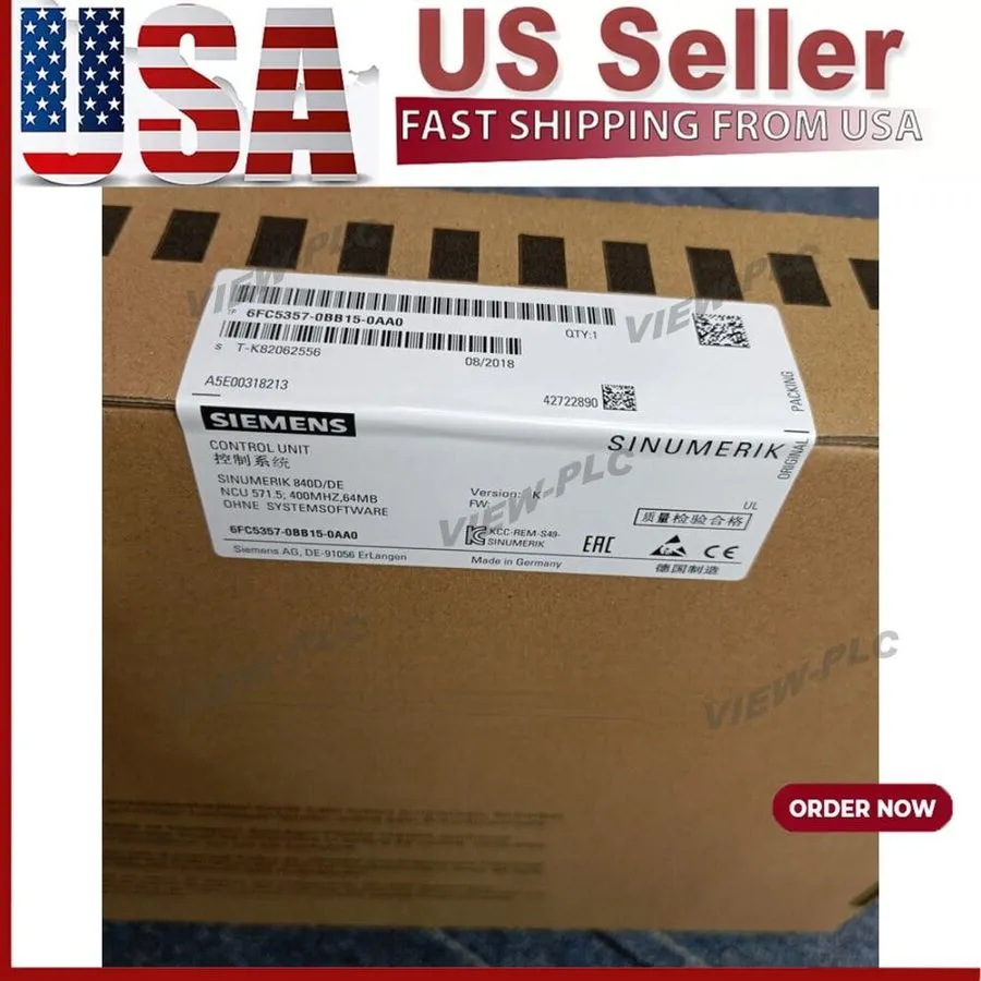 Стойка ЧПУ Siemens 6FC5357-0BB15-0AA0 SINUMERIK 840DDE CNC hardware