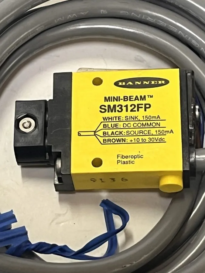 Фотоэлектрический датчик Banner SM312FP Mini-Beam Photoelectric Sensor 10-30V DC