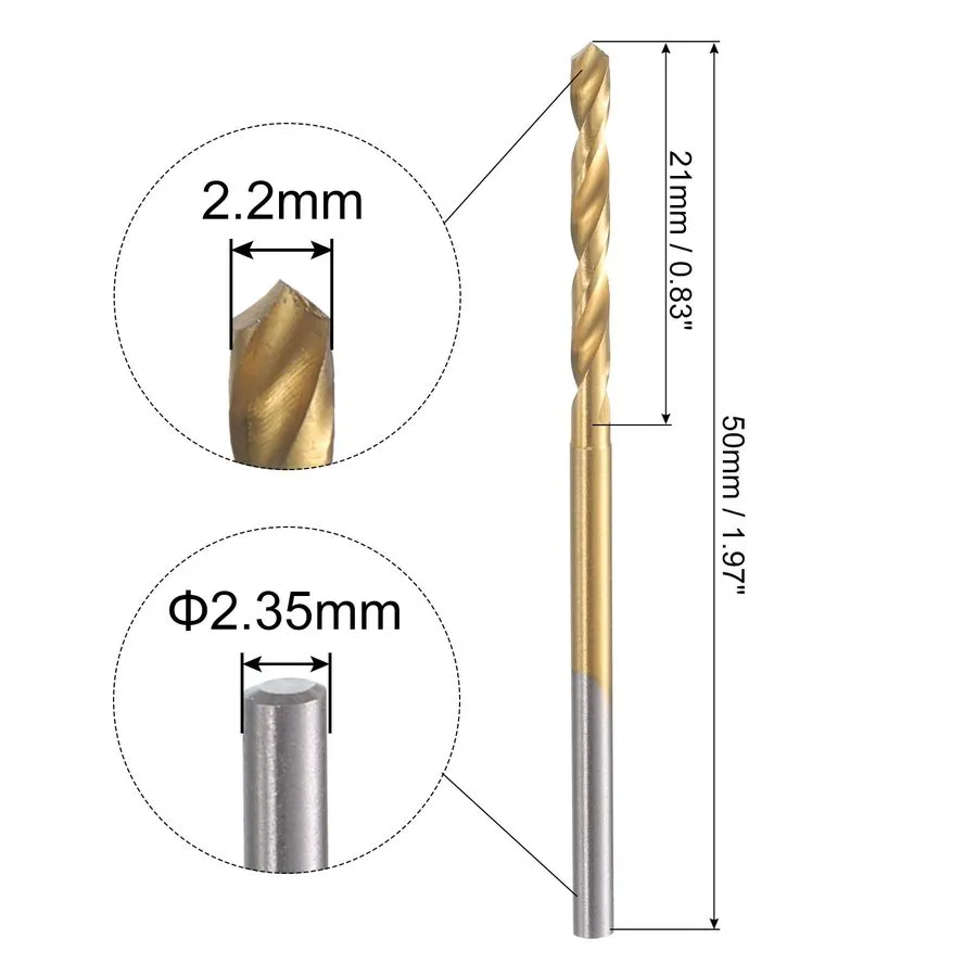 Режущий инструмент 0.6/0.8/1/1.2/1.3/1.5/1.6/1.8/2/2.2mm Micro Engraving Drill B — фото лота 2