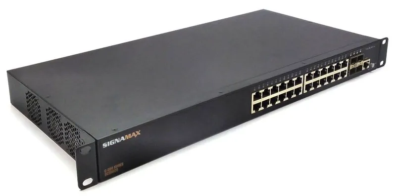 Коммутатор Signamax SC30020 C-300 24 Port Gigabit PoE+ Full Power Managed Ethern