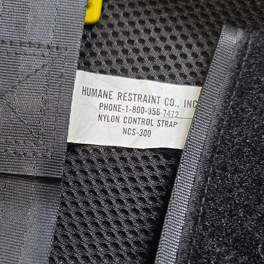 Жгут проводов Humane Restraint Co. NCS-300 Toddler Harness Adjustable Black/Yell — фото лота 1
