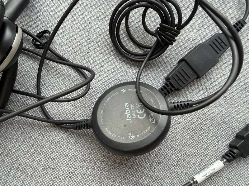 IP-телефон Jabra GN2100 Wired Noise Cancellation Telephone Headset — фото лота 2
