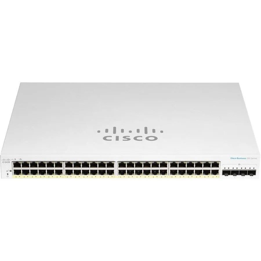 Коммутатор Cisco Business CBS220-48T-4X Ethernet Switch
