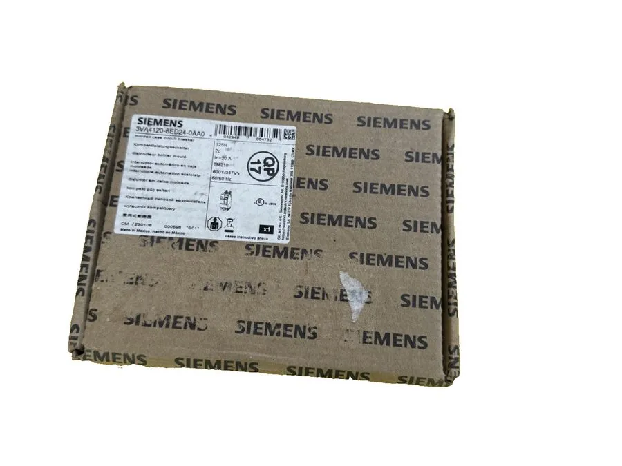 Автоматический выключатель Siemens 3VA4 3VA4120-6ED24-0AA0 2 Pole 20 Amp 600V Ci