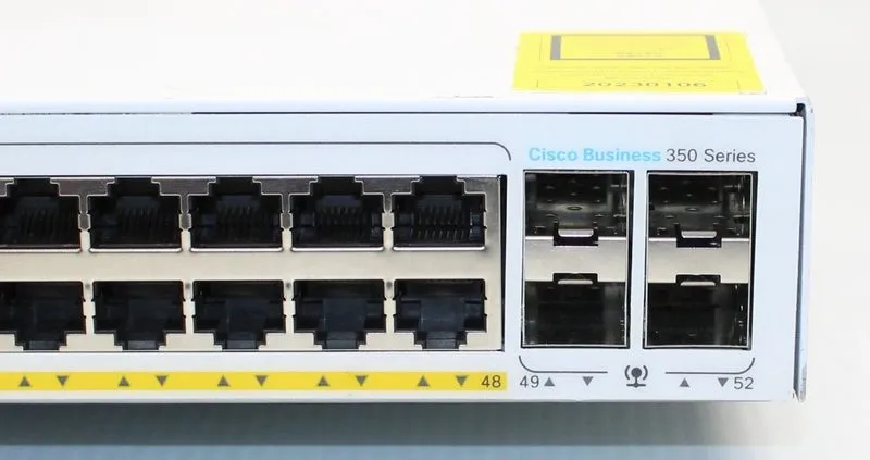 Коммутатор Cisco CBS350-48P-4G 48 Port Gigabit PoE+ Managed Switch 4x SFP 370W — фото лота 3