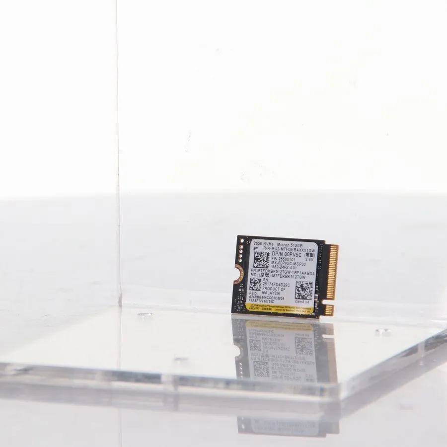 SSD-накопитель Micron 2650 MTFDKBK512TGW DP/N 00PV5C 512GB GEN4 NVMe PCIe M2 223