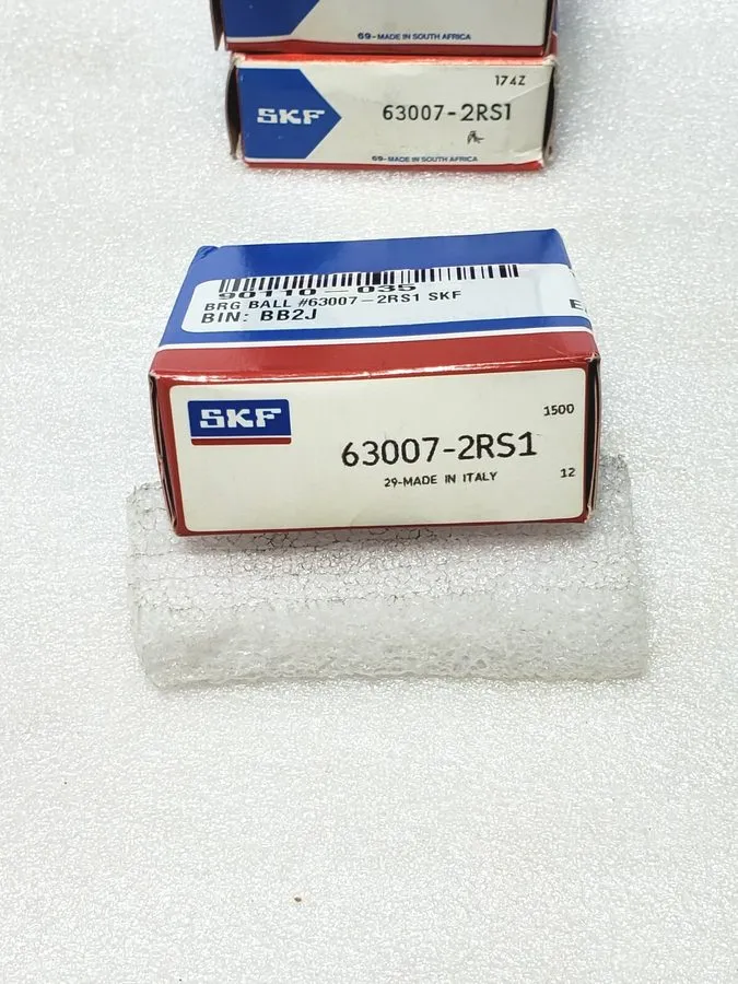 Подшипник SKF 63007-2RS1 Double Single Row Bearing 35mm ID 62mm OD 20mm — фото лота 1