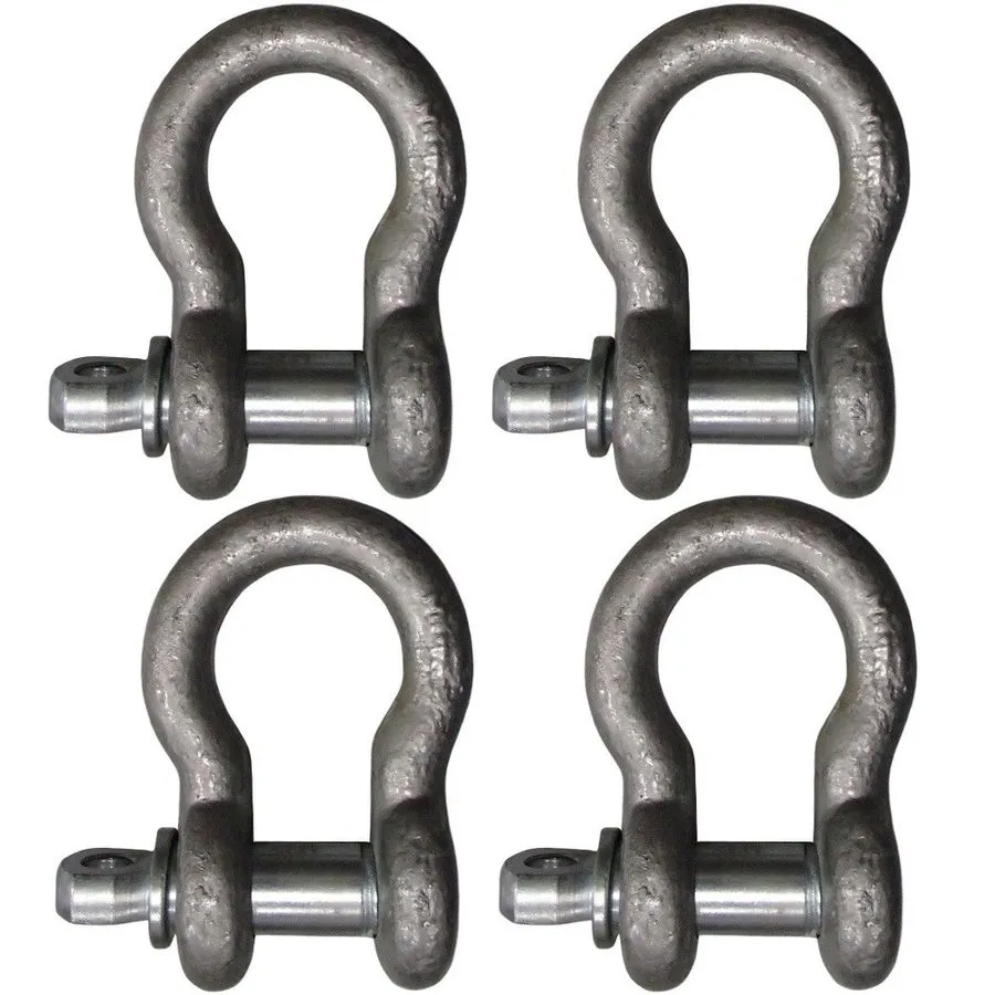 Такелажная скоба Four 3/4" Bow Shackle Anchor Clevis Screw Pin 9500lb BS34 G-209