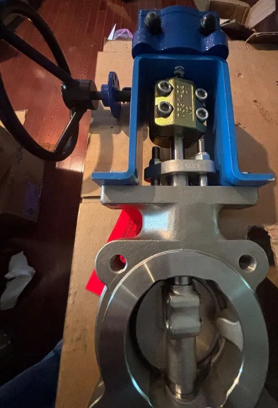 Клапан 4" Jamesbury 815L113600XZ CL150 Lugged Stainless Steel Butterfly Valve — фото лота 2