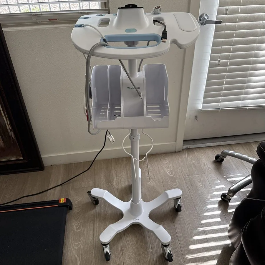 Монитор пациента Welch Allyn 4800-60 / 4900-60 Mobile Stand Rolling Cart — фото лота 1
