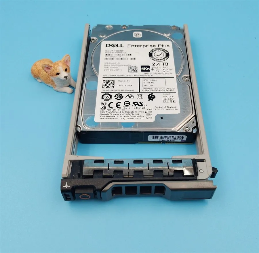 Жёсткий диск Dell Compellent SC X7NC4 2.4TB 10K 12G SAS 2.5" 4Kn HDD Hard Drive — фото лота 2