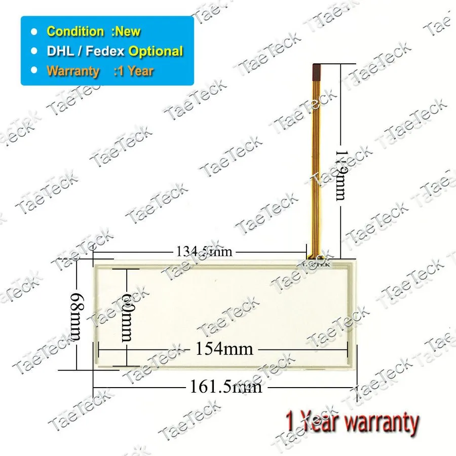 IIoT-устройство Touch Screen Panel Glass Digitizer для KTP062CJAA-D00 KTP062C-5