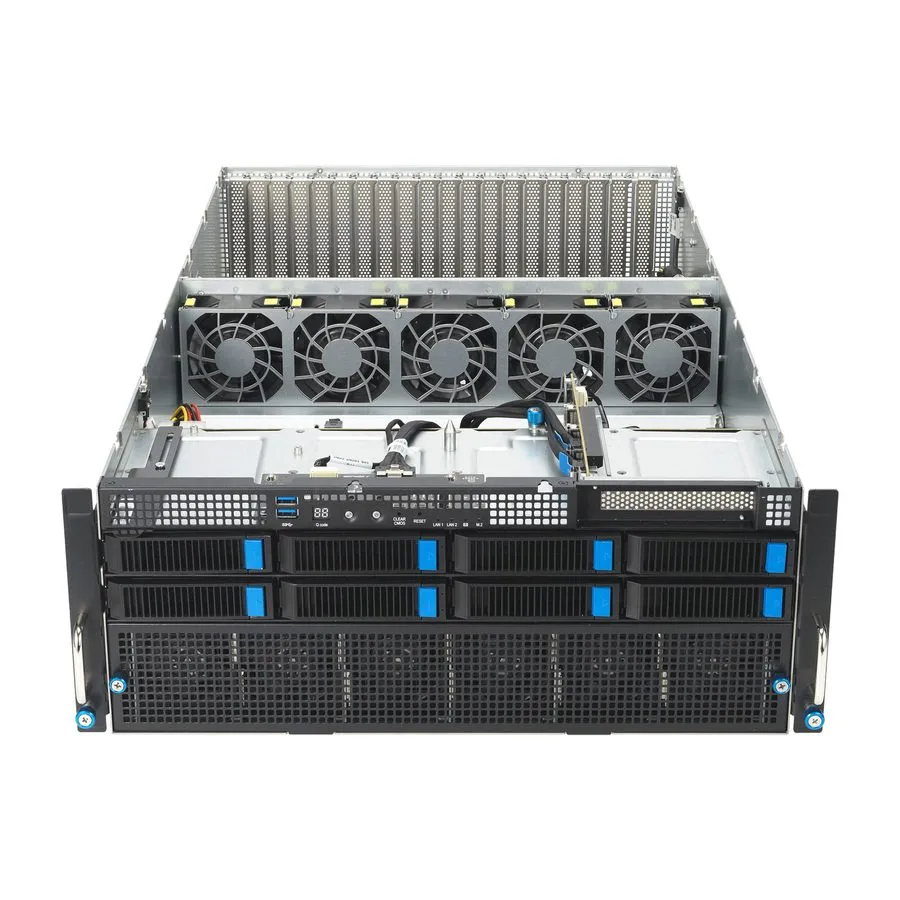 Сервер ASUS ESC8000-E11 4U 8x2.5/3.5" DUAL XEON 4/5TH GEN 8X DUAL SLOT GPU SERVE