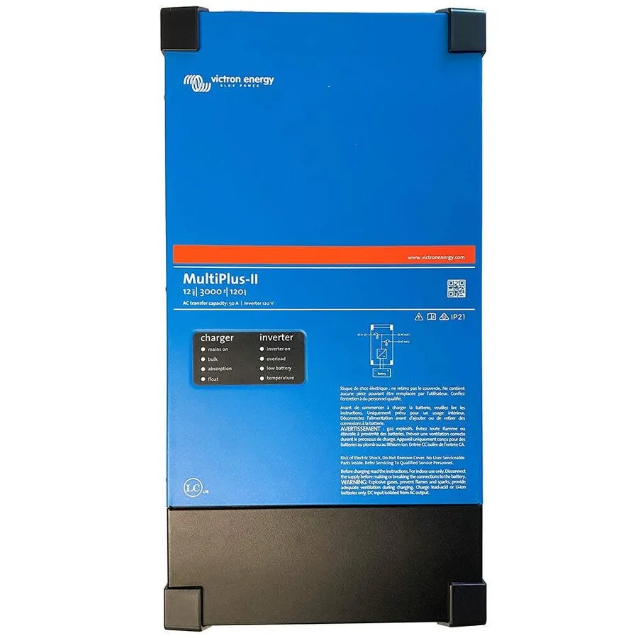 Аккумулятор Victron PMP122305122 MultiPlus-II 12/3000/120-50 120V UL Inverter Ch