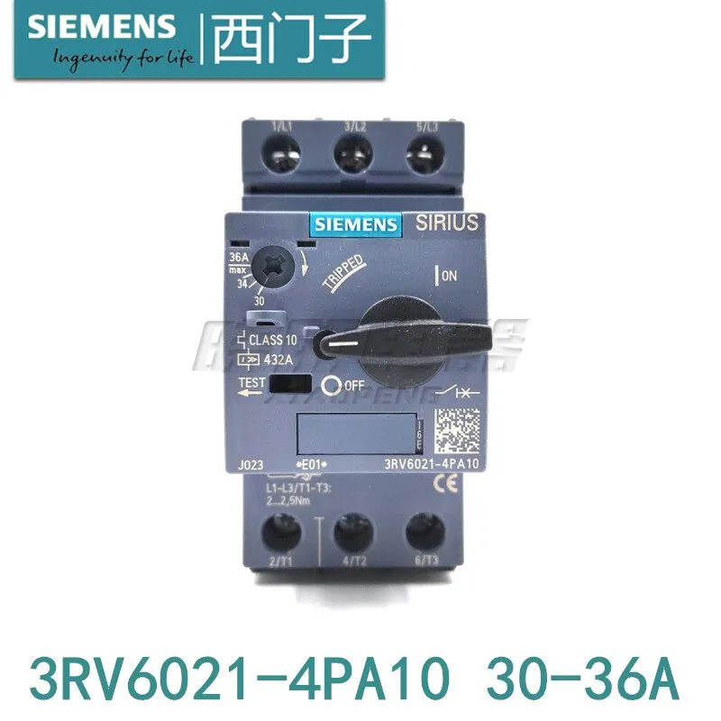 Автоматический выключатель Siemens Motor Protection Circuit Breaker 3RV6021-4PA1