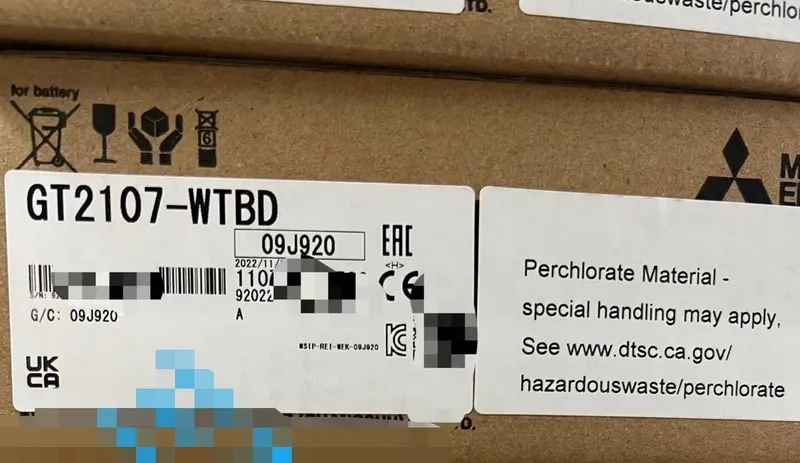 Панель оператора Mitsubishi GT2107-WTBD HMI Touch Panel