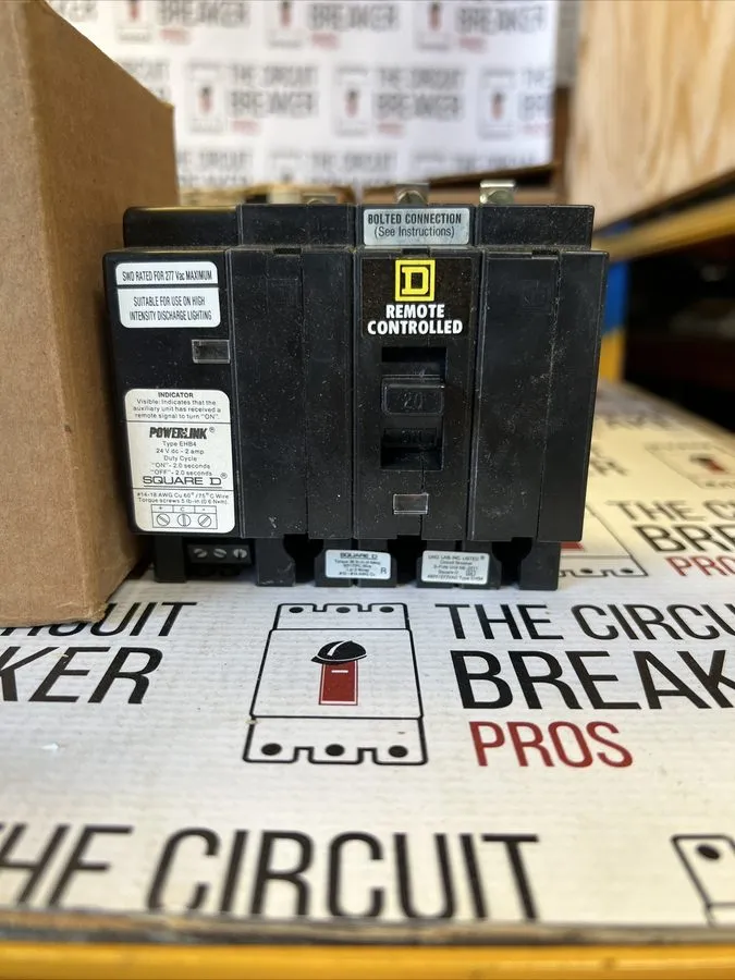 Автоматический выключатель Square D EHB34020PL 3p 20a 480v Circuit Breaker 1-yr