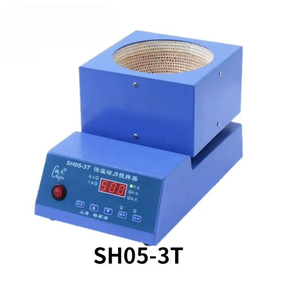 Магнитная мешалка 08-2T/SH05-3T Electric Heat Sleeve Magnetic Stirrer — фото лота 2