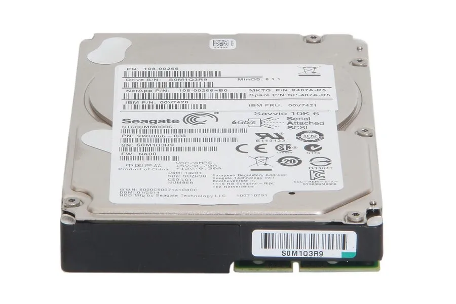 Жёсткий диск HP ST600MM0006 EG0600FCVBK 600GB 10K 2.5" SAS HDD 693569-003 507129