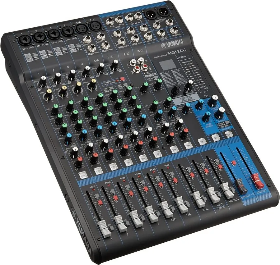 Микшерный пульт YAMAHA MG12XU 12-Channel Mixing Console 100% Genuine