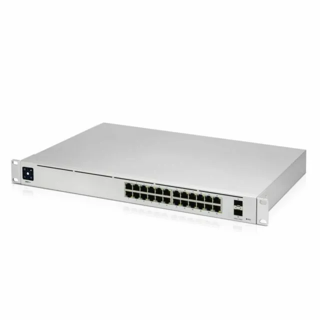 Коммутатор Ubiquiti UniFi USW-PRO-24 Layer3 Gigabit Switch 24 Port Non-PoE + 2x 