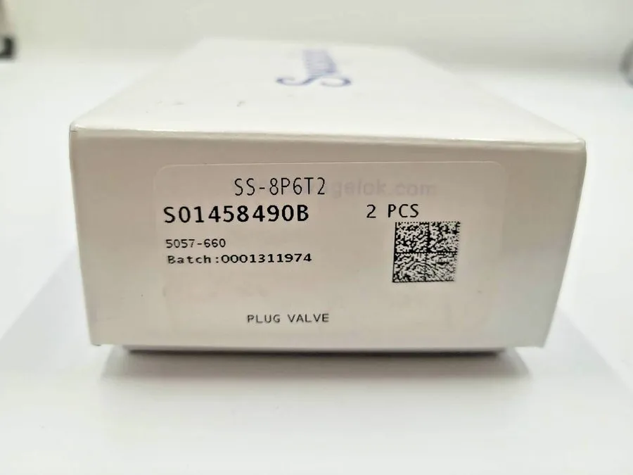 Клапан Swagelok SS-8P6T2 SS Quarter Turn Instrument Plug Valve FNSP