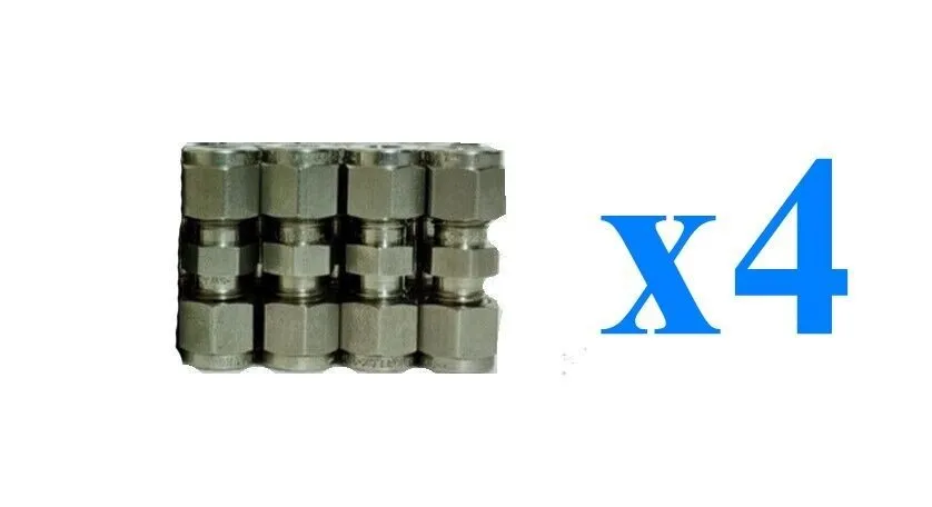 Фитинг Swagelok SS-400-6 Stainless Steel Union Fitting, 1/4" OD Tube