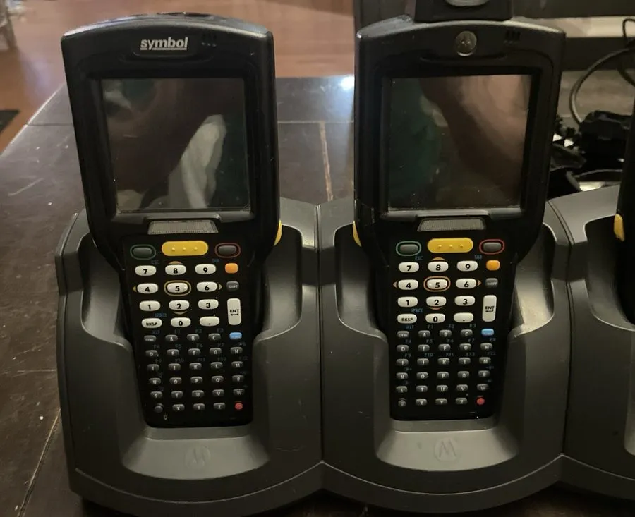 Сканер штрих-кода Symbol MC32N0 Rugged Mobile Computer Barcode Scanner w/ 1x Cra — фото лота 2