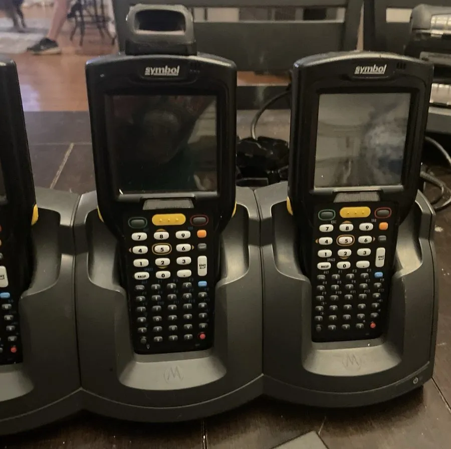 Сканер штрих-кода Symbol MC32N0 Rugged Mobile Computer Barcode Scanner w/ 1x Cra — фото лота 3