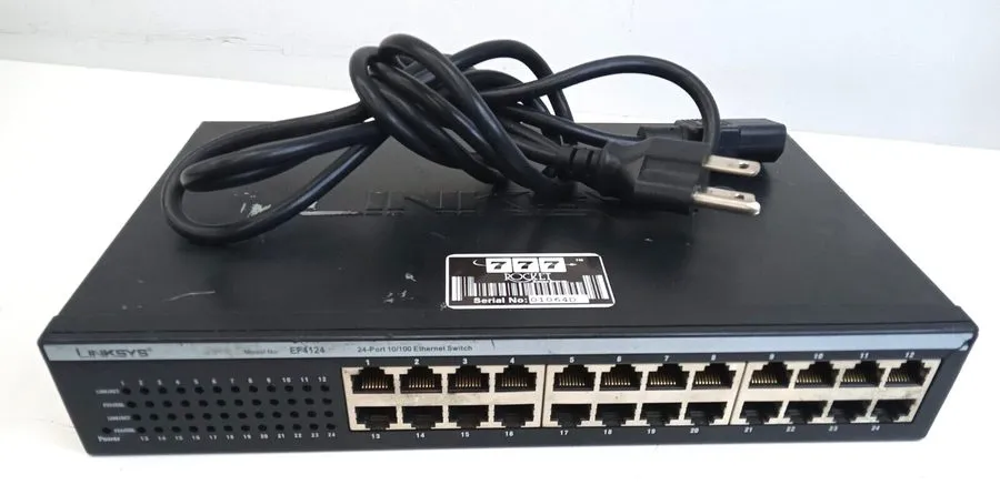 Коммутатор LINKSYS 24 PORT 10/100 ETHER SWITCH EF4124