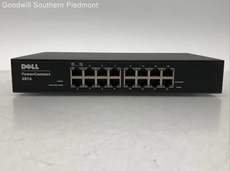 Коммутатор Dell PowerConnect 2816 16 Port Gigabit Ethernet Managed Switch BNIB