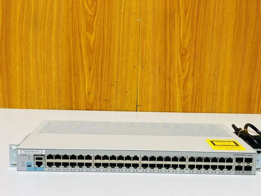 Коммутатор Cisco WS-C2960L-48TS-LL 48-Port Gigabit Ethernet Network Switch Hub