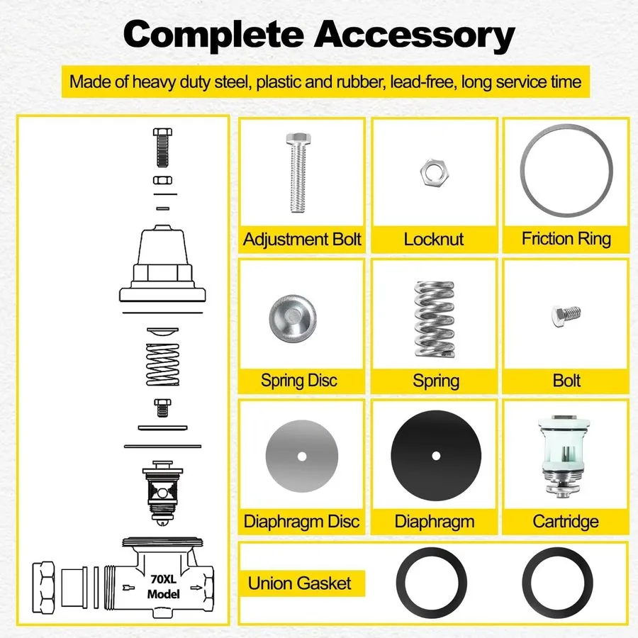 Клапан RK1-70XL Repair Kit — фото лота 2