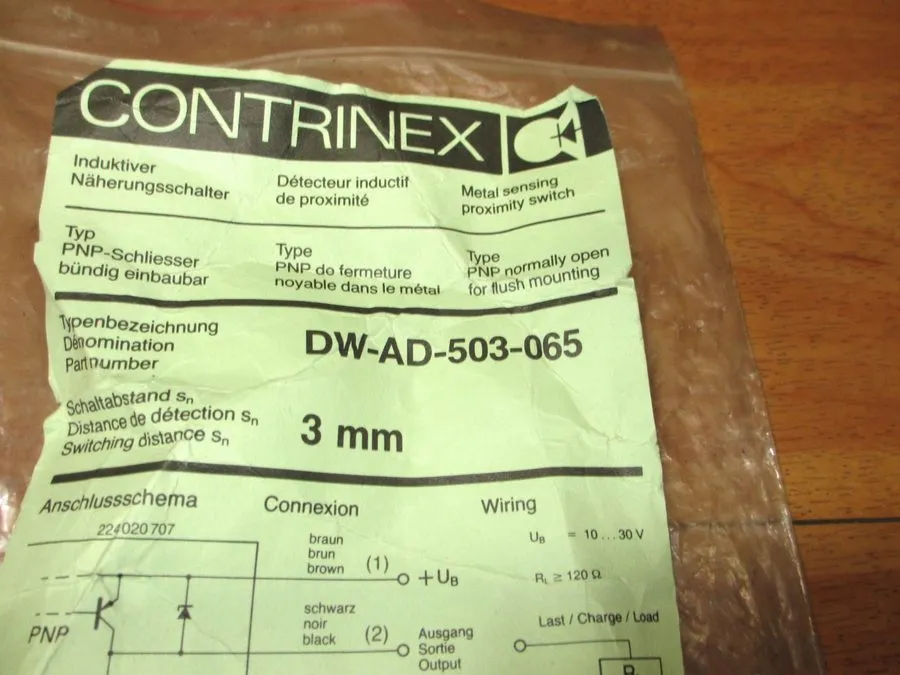 Датчик Contrinex DW-AD-503-065 Sensor -sealed