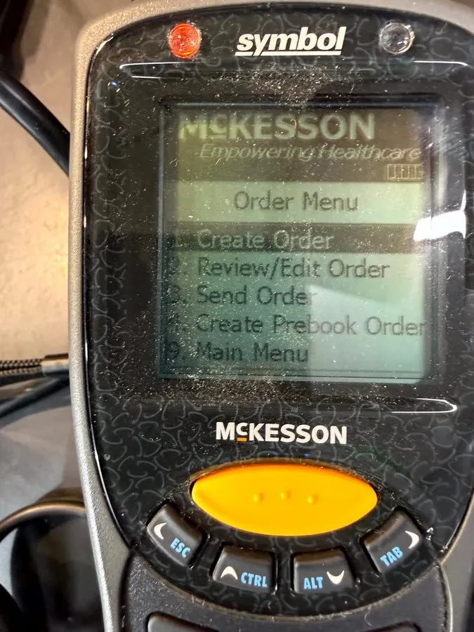 Сканер штрих-кода Symbol Motorola Barcode Scanner MC1000, Mckesson, 1D scanner, 