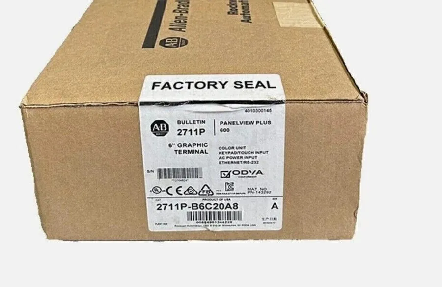 Панель оператора Allen-Bradley 2711P-B6C20A8 PanelView Plus Terminal