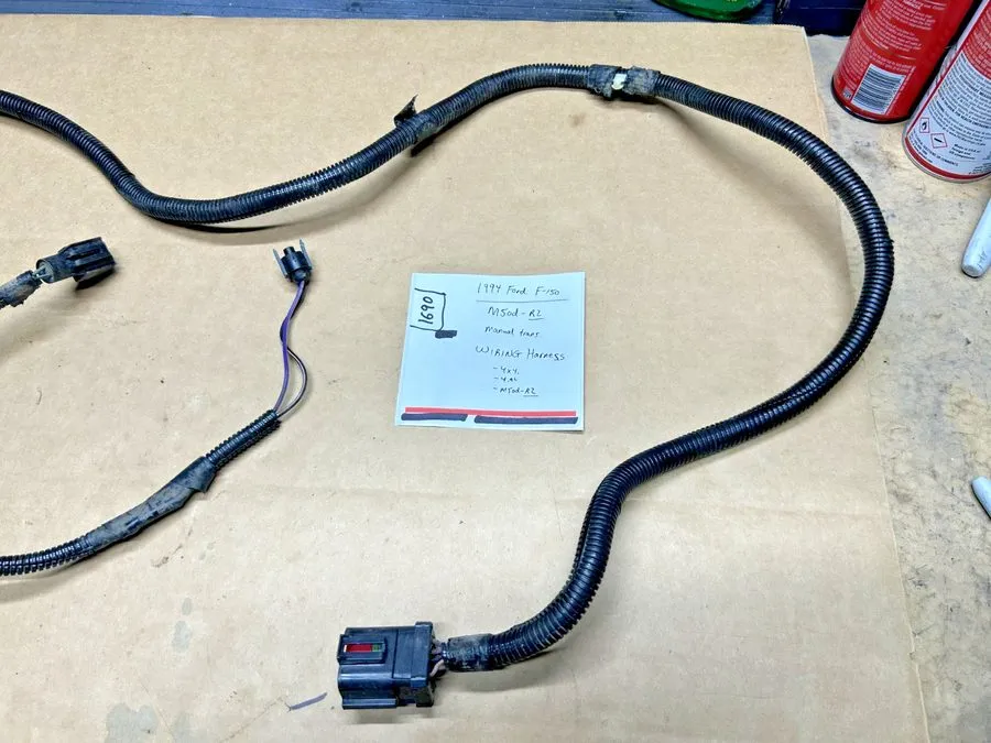 Жгут проводов 1994 Ford F-150 M5od-R2 Manual Transmission WIRING HARNESS 4x4 4.9 — фото лота 2