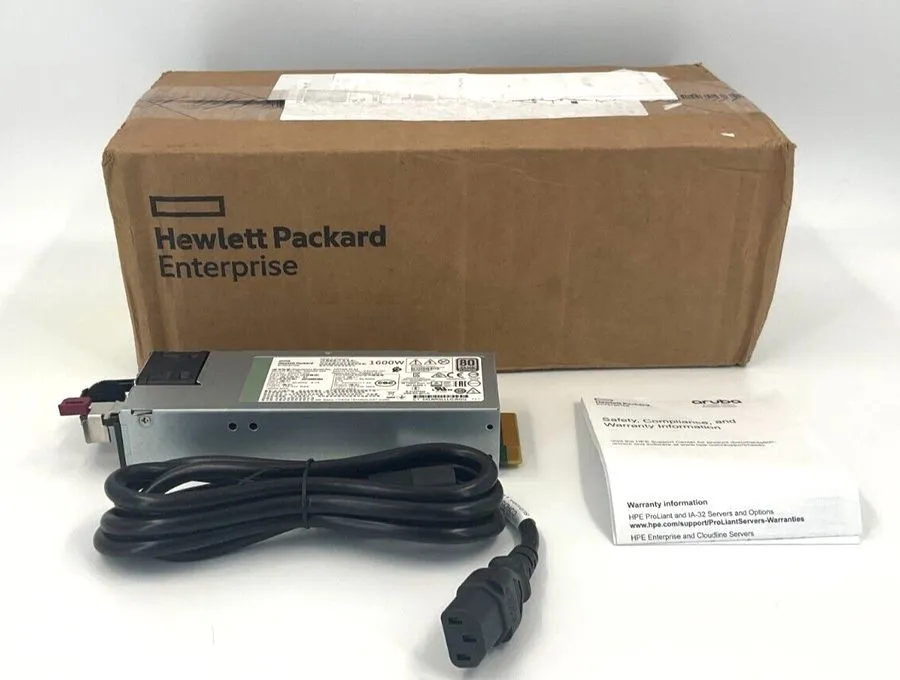 Блок питания HPE 863373-001 1600W Flex Slot Platinum Power Supply 830272-B21
