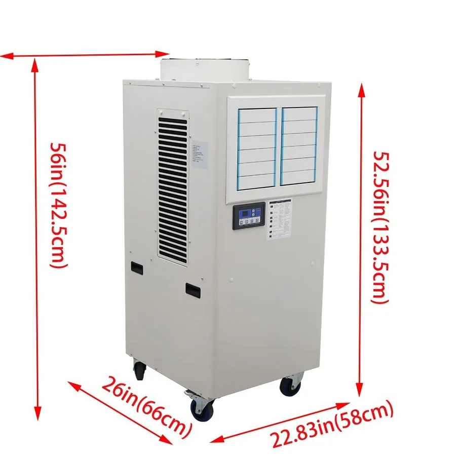 Кондиционер 220V Industrial Air Conditioner 20400BTU/H 3600m³/h Flow