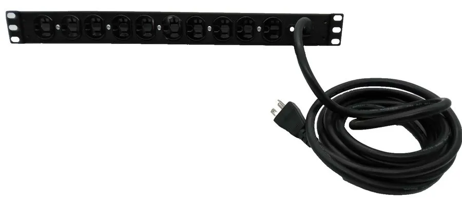 Блок розеток PDU APC AP9563 Basic Rack PDU 1U 2400VA 20A 120V, Output: 5-20R