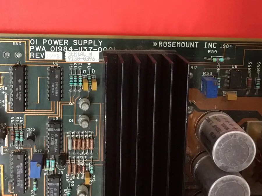 Блок питания Rosemount P/N: 01984-1137-0001 Power supply