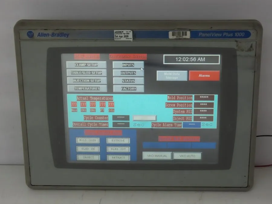 Панель оператора Allen Bradley 2711P-T10C4D1 Panelview Plus 1000 Touch Panel 24V