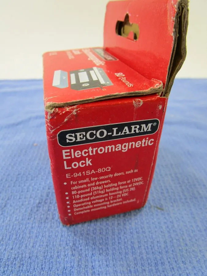 Оборудование видеонаблюдения Seco-Larm Electromagnetic Lock 80lb Capacity Tool S