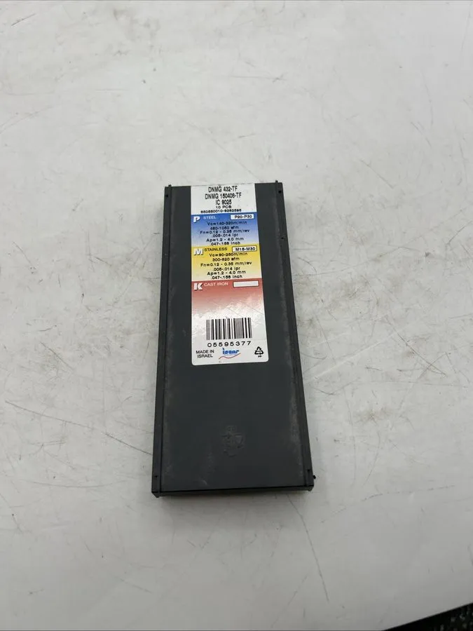 Режущий инструмент Iscar DCMT 070202 DCMT 2-0 IC9025 Carbide Insert — фото лота 1