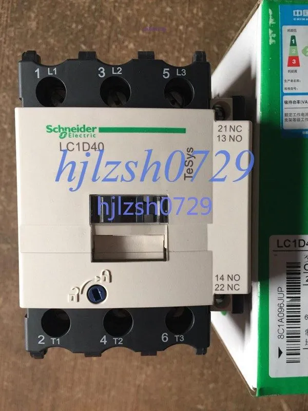 Контактор 1 x LC1D40M7C Schneider Electric TeSys D AC Contactor 40A 220V