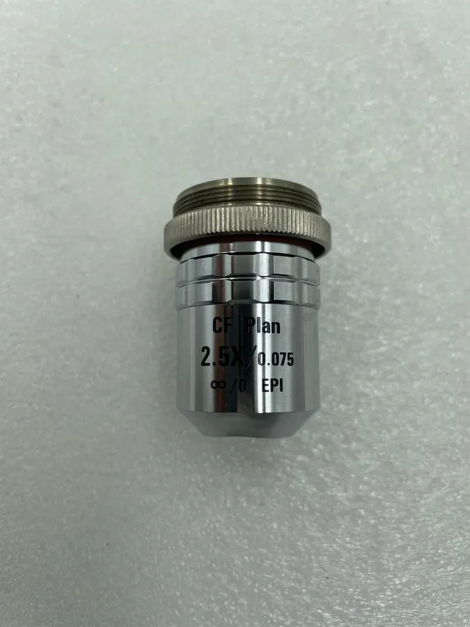 Объектив микроскопа Nikon CF Plan 2.5X/0.075 EPI Microscope Brightfield Objectiv