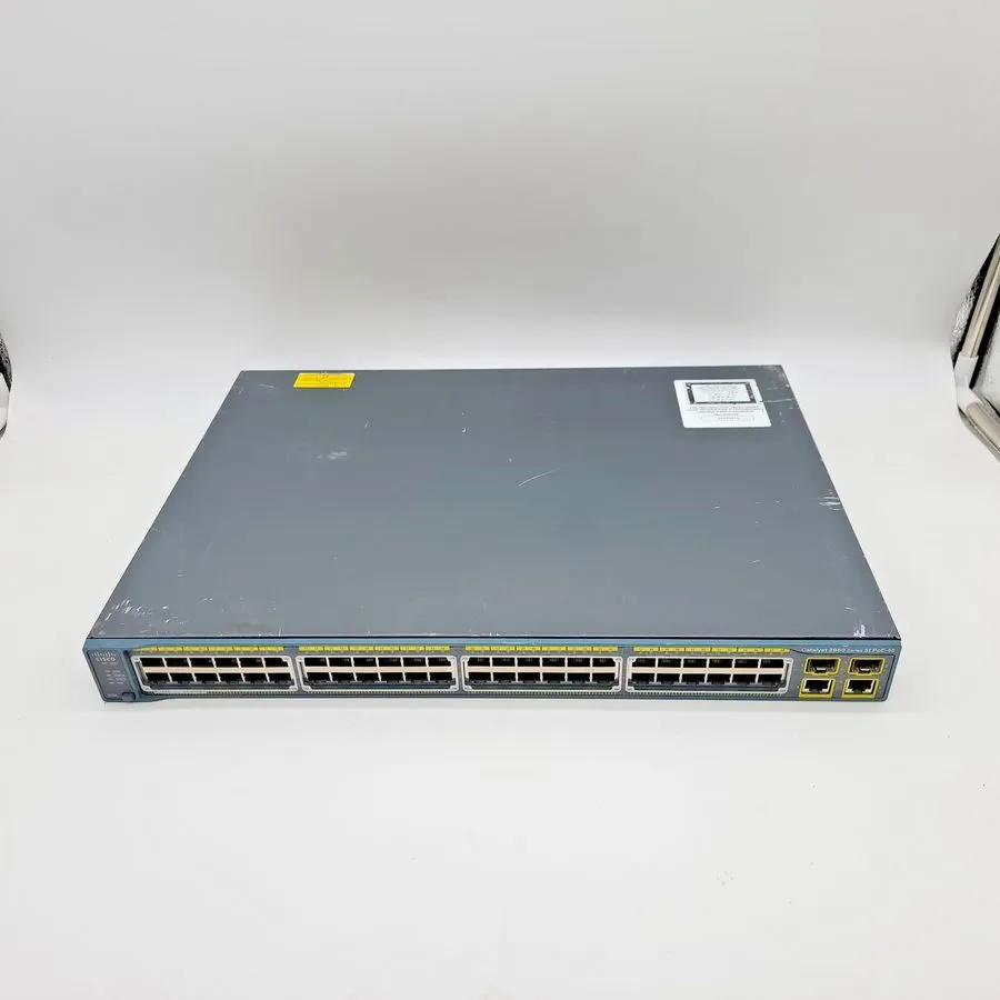 Коммутатор Cisco Catalyst WS-C2960-48PST-S 48-Port 10/100 PoE 2xGbE 2xSFP Switch