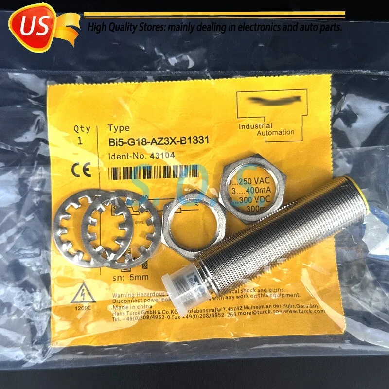 Датчик приближения Turck Bi5-G18-AZ3X-B1331 50MM 20-250VAC 5-500mA Proximity Sen