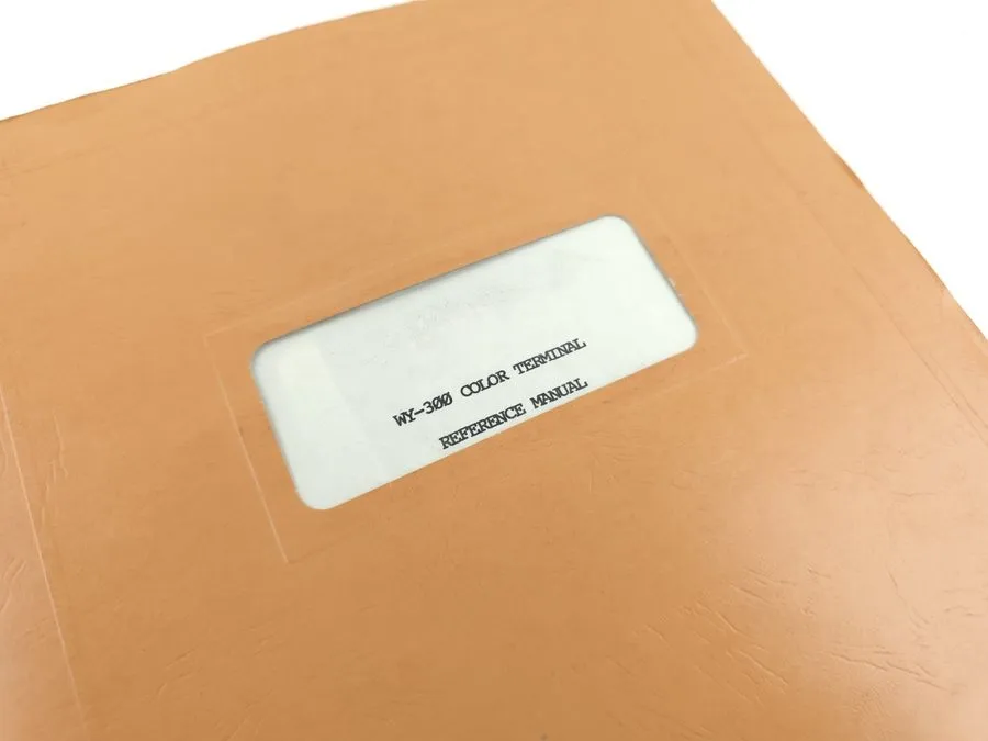 Тонкий клиент Wyse Terminal WY-300 Color Video Display Publication User's Guide  — фото лота 1