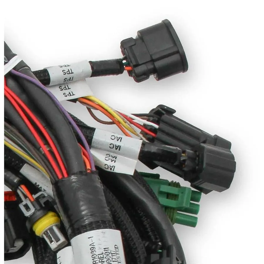 Жгут проводов Holley 558-110 EFI Coyote Engine Main Harness, Stock Coils, 11-17 — фото лота 2
